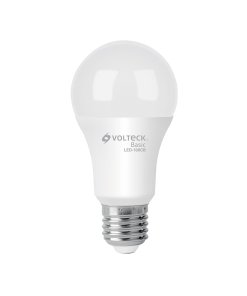 Lámpara LED Volteck Basic A19 14W (equiv. 75W) Luz Cálida - Ambiente Acogedor para Espacios Residenciales que Ahorra Energía (Clave 27214)