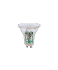 Lámpara trans. Volteck de LED 3 W MR16 base GU10 luz cálida blíster - Tecnología de acento direccional para iluminación focalizada que crea ambientes acogedores con precisión controlada (Clave 48405)