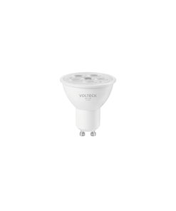 Lámpara LED Volteck 4W MR16 GU10 Luz Día - Claridad Natural para Exhibición de Productos que Mejora la Presentación (Clave 46215)