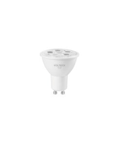 Lámpara LED Volteck 6W MR16 GU10 Luz Día - Claridad Mejorada para Espacios que Requieren Visibilidad Óptima (Clave 46217)