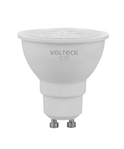 Lámpara LED Volteck 6W MR16 GU10 Luz Cálida - Intensidad Media para Iluminación Ambiental que Crea Atmósferas (Clave 46218)