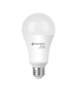 Lámpara LED Volteck Basic A22 16W (equiv. 100W) Luz Cálida - Gran Potencia para Áreas Amplias que Requieren Cobertura (Clave 27215)