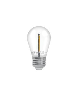Lámpara LED Volteck S14 con Filamento 1W Luz Cálida - Estilo Vintage para Decoración que Combina Estética y Tecnología (Clave 48452)