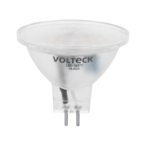 Lámpara trans. de LED 3W MR16 base GU5.3 luz cálida, blíster