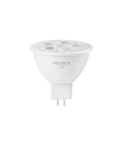 Lámpara LED Volteck 4W MR16 GU5.3 Luz Día - Iluminación Nítida para Aplicaciones Comerciales que Requieren Precisión (Clave 46178)
