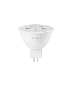 Lámpara LED Volteck 6W MR16 GU5.3 Luz Día - Iluminación Profesional para Retail que Destaca Productos (Clave 46180)