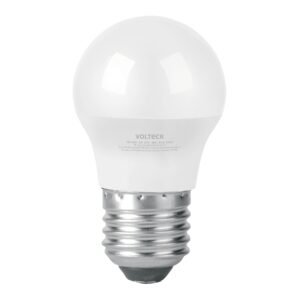 Foco LED 3W (25W) G45, 3000K blanca cálida, 270 lm, blíster