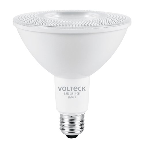 Lámpara LED Volteck 14W PAR38 Luz Cálida - Cobertura Amplia con Tono Agradable que Crea Ambiente (Clave 46192)