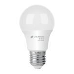 Lámpara LED Volteck Basic A19 6W (equiv. 40W) Luz Cálida - Solución Económica para Iluminación General que Mantiene Calidad (Clave 28060)