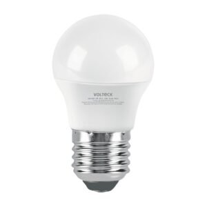 Lámpara LED Volteck G45 6W (equiv. 40W) Luz Día Blíster - Máxima Eficiencia para Iluminación Funcional (Clave 46277)