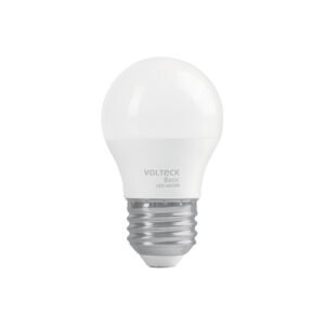 Foco LED 5W (40W) G45, 6500K blanca fría, 450 lm, BASIC