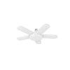 Lámpara LED VOLTECK 50W tipo ventilador 5 aspas ajustables - Tecnología de ambiente completo para grandes áreas que maximiza cobertura lumínica con circulación aérea multidireccional (Clave 29006)