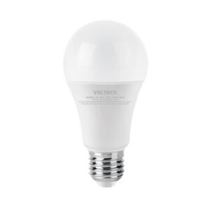 Foco LED 9W (60W) A19, 3000K blanca cálida, 800 lm, caja