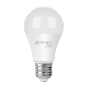 Foco LED 10W (75W) A19, 3000K blanca cálida, 950 lm, BASIC