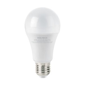 Lámpara LED A19 Volteck 12 W (equiv. 75 W) luz cálida caja - Tecnología de ambientación eficiente para espacios residenciales que genera atmósferas acogedoras con extraordinario ahorro energético (Clave 47549)