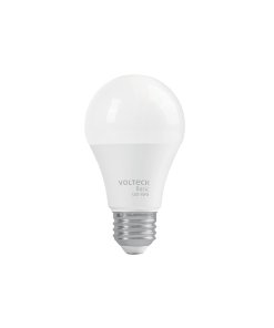 Lámpara LED A19 Basic Volteck 10 W (equiv. 75 W) luz de día caja - Tecnología de iluminación natural para espacios funcionales que proporciona claridad excepcional con mínimo consumo eléctrico (Clave 28063)