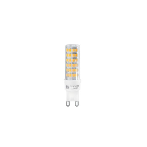Lámpara LED Volteck 4W Cápsula G9 Luz Cálida - Alternativa Eficiente para Lámparas Decorativas (Clave 48102)