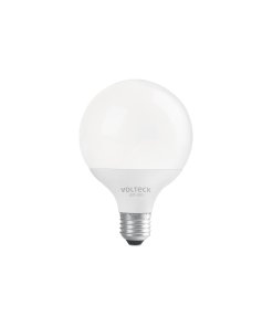 Lámpara LED Volteck 8W Tipo Globo Luz Día - Iluminación General para Espacios que Requieren Distribución Uniforme (Clave 46195)