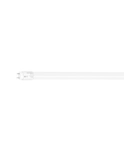Tubo de LED VOLTECK BASIC T8 18 W base G13 vidrio opalino - Tecnología de iluminación económica para espacios funcionales que proporciona luz suave y homogénea sin puntos brillantes molestos (Clave 29926)