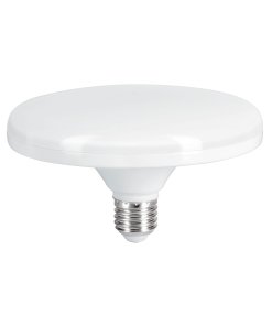 Lámpara LED Volteck tipo OVNI 18 W (equiv. 125 W) luz cálida caja - Tecnología de iluminación ampliada para áreas extensas que crea ambientes cálidos con consumo significativamente reducido (Clave 45631)