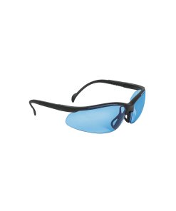 Lentes de Seguridad Truper Vision Azules - Tecnología de Filtrado Cromático para Entornos Industriales que Neutraliza Luces Amarillas Intensas Mejorando la Concentración y Precisión (Clave 14303)