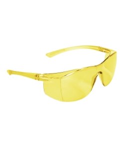 Lentes de Seguridad Truper Ultralite Ámbar - Tecnología de Ligereza Extrema para Uso Prolongado que Proporciona Máximo Confort Durante Jornadas Extensas sin Presión ni Fatiga (Clave 15295)