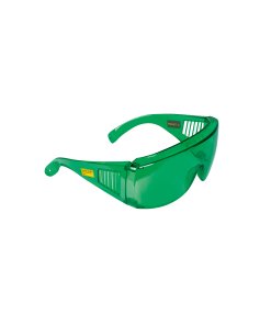 Lentes de Seguridad Truper para Láser Verde - Tecnología de Absorción Selectiva para Laboratorios y Talleres que Filtra Frecuencias Nocivas Específicas sin Comprometer la Visibilidad General (Clave 100812)
