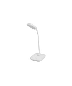 Lámpara LED Volteck 5W Cuello Flexible - Adaptabilidad para Escritorios que Permite Ajuste Personalizado (Clave 46189)