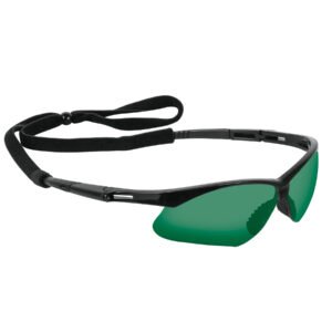 Lentes Seguridad Truper Sport Verde Antiempaño con Cordón Ajustable - Tecnología de Filtración Especializada para Trabajos de Soldadura que Neutraliza Radiaciones Nocivas Manteniendo la Visibilidad en Ambientes Húmedos (Clave 15178)