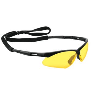 Lentes Seguridad Truper Sport Ámbar Antiempaño con Cordón Ajustable - Tecnología de Confort Visual para Ambientes Variables que Optimiza la Percepción en Condiciones de Baja Luz Evitando Empañamientos (Clave 15174)