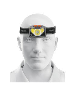 Linterna de Minero Truper LED 270 lm con Sensor Recargable - Tecnología de Activación por Movimiento para Industria y Seguridad que Responde Instantáneamente sin Necesidad de Contacto Manual (Clave 103087)