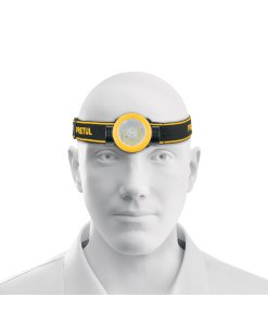 Linterna de Minero LED, 65 lm, Recargable, Alta Resistencia para Uso Profesional, PRETUL Pretul Clave 29075