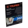 Lija Truper Profesional de Agua Grano 360 - Tecnología de Carburo de Silicio para Microacabados que Facilita Transiciones Suaves entre Capas de Recubrimiento (Clave 11627)