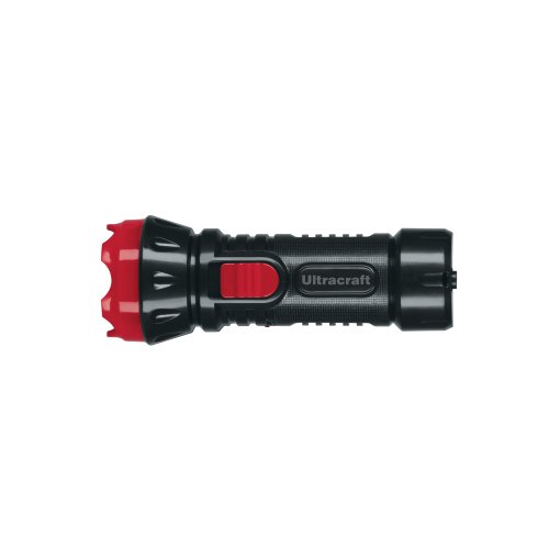 Linterna Plástica Ultracraft LED 40 lm Recargable - Tecnología de Iluminación Duradera para Emergencias y Trabajos en Espacios Oscuros (Clave 41010)
