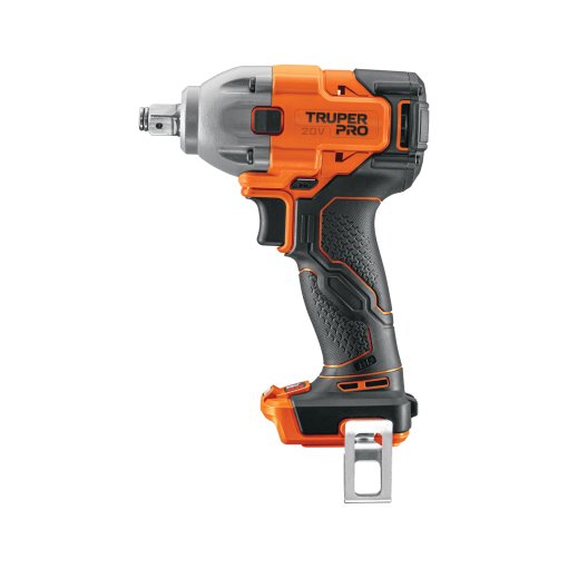Llave de Impacto Truper PRO 1/2" 20V 184 lb/ft - Tecnología Sin Accesorios para Aplicaciones Industriales que Permite Personalizar el Equipo Según las Necesidades (Clave 103252)