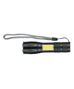 Linterna Truper LED 270 lm con Luz de Emergencia Recargable - Tecnología de Iluminación Dual para Hogares y Negocios que Se Activa Automáticamente Durante Apagones Asegurando Visibilidad Inmediata (Clave 100371)