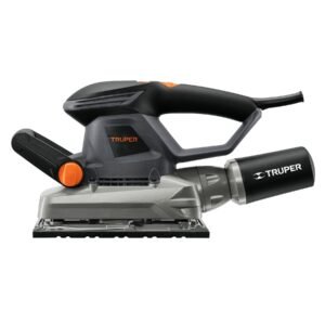 Lijadora Orbital 1/2 Hoja 360W, herramienta compacta y ligera para acabados finos, clave 15090 - TRUPER INDUSTRIAL