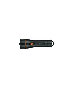 Linterna Plástica Truper LED 180 lm con 2 Pilas D - Tecnología de Autonomía Extendida para Emergencias Hogareñas que Proporciona Hasta 72 Horas de Iluminación Continua sin Recarga (Clave 13019)