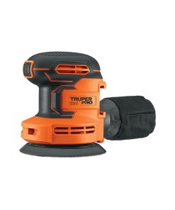 Lijadora Roto-Orbital Truper PRO 5" 20V - Tecnología Sin Cable para Personalización de Accesorios que Permite Adaptar la Herramienta a Diferentes Necesidades (Clave 103261)