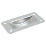 Jaladera moderna moldelo 12, níquel rayado Lock LJ1M12N