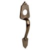 Jaladera para cerradura de sobreponer, latón antiguo, en caja Lock LJ77LA