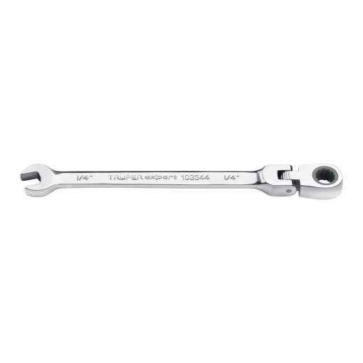 Llave Combinada con Matraca 1/4' Flexible, Herramienta Compacta para Cortes y Ajustes Precisos, clave 103544 - Expert