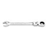 Llave Combinada con Matraca 9/16' Flexible, herramienta ideal para trabajos de ajuste, clave 103549 - Expert