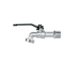 Llave de esfera de zinc 1/2', 110 g, s/adaptador, PRETUL