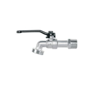 Llave de esfera de zinc 1/2', 110 g, s/adaptador, PRETUL