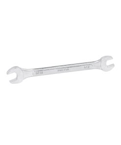 Llave española, 1/2 x 9/16' x 172 mm de largo, opción práctica para trabajos mecánicos, PRETUL, clave 21954.
