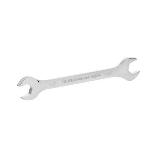 Llave Española 5/8 x 11/16' x 198 mm de Largo, Versatilidad y Fuerza para Ajustes Largos, clave 15694 - Expert