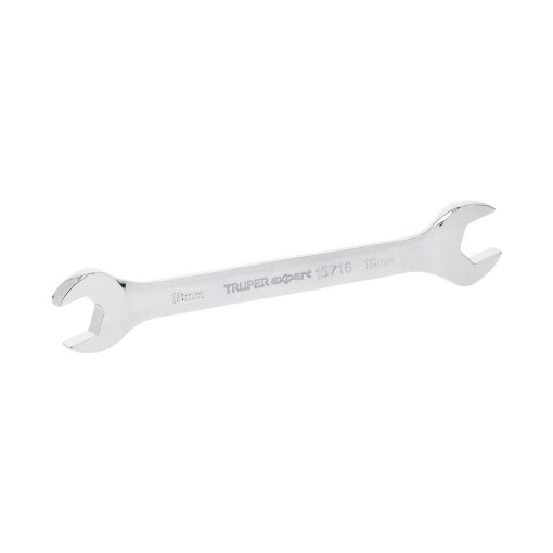 Llave Española 18 x 19 x 220 mm de Largo, Ideal para Proyectos de Ajuste Pesado, clave 15716 - Truper Expert