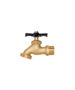 Llave para manguera de latón de 100g, 1/2', granel, ideal para uso general en conexiones de manguera, PRETUL, clave 22146.