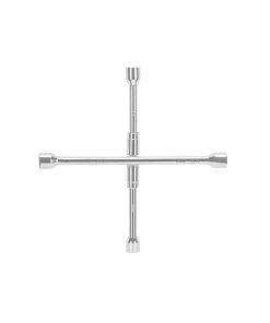 Llave Truper Profesional de Cruz 14" Plegable - Tecnología Pulida y Cromada para Aplicaciones Automotrices que Combina Portabilidad y Potencia (Clave 15484)